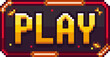 ©  Phoenixel - pixel illustration of game PLAY button