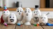 © Mol - Funny Egg Family Kitchen Table.