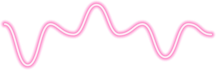 Wall Mural - Zigzag neon line with a dynamic, glowing motion, forming an abstract energetic path.