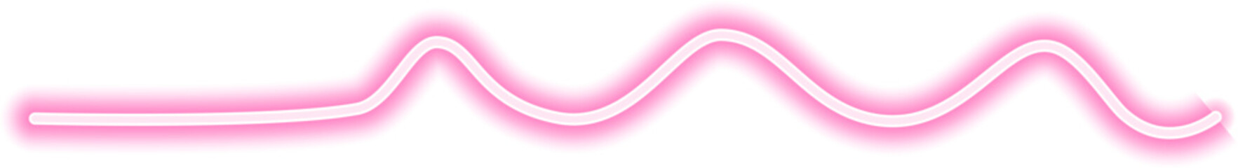 Wall Mural - Neon stroke with a minimalist ripple effect, glowing with intense brightness and forming a dynamic abstract line.