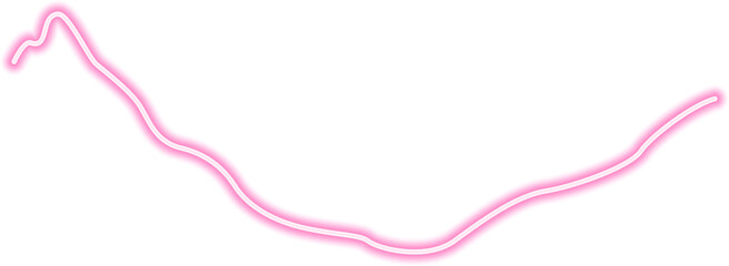 Wall Mural - Swirling neon line with smooth, fluid motion forming a dynamic abstract composition.