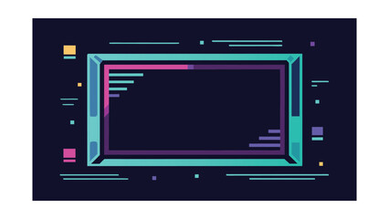 vector illustration of a laptop symbol design icon logo