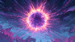 © Vanessa - vibrant cosmic energy core explosion