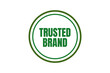 © Mr.Spy - Green trusted brand stamp isolated on transparent background for company use