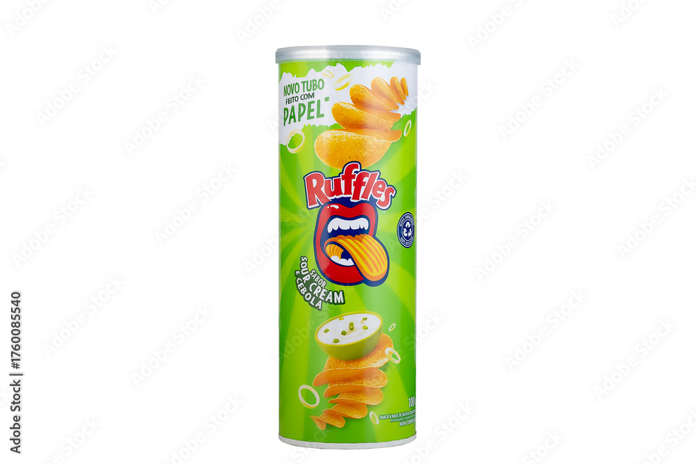 Brzil Ruffles São Paulo, Brazil - October 18, 2025 - Ruffles Sour Cream and Onion ...