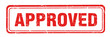 © Hisamsyah - red stamp with the words approved