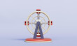 © asri80 - 놀이공원 대관람차 미니어처 Amusement Park Ferris Wheel Miniature