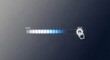 © Mohammad - Futuristic loading bar with progress from 2025 to 2026, symbolizing advancement and anticipation on a gradient background