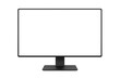 © PNG Kingdom  - Empty computer monitor display with transparent screen, modern technology mockup isolated on a clear background