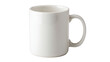 © Nok_prusspa - Blank White Coffee Mug with a Simple Design on a Transparent Background