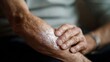 © Thares2020 - Close up of an elderly person s arm with dry scaly skin receiving cream application