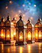 © Premen - Ornate glowing lanterns for a festive celebration