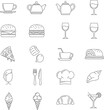 © Ruwan - Collection of Food and Drink Icons: A Culinary Iconography Set for Menus, Websites, and Apps - Vector Graphics