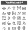 © Icon - Financial Planning Icons: A Comprehensive Guide to Investing. Budgeting. and Financial Growth