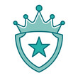© trandoo - Fantasy Crest Crown Icon for Web and Graphic Design