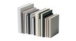 © Info Graphic29 - Stack of assorted books isolated on transparent background, perfect for study or decoration