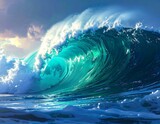 The Unstoppable Force of Ocean Waves