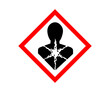 © BlazingDesigns - Health hazard warning sign symbol icon illustration on transparent background.