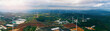 © Parilov - Panoramic view of wind farm in countryside landscape with rolling hills and wind turbines