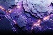 © Sign Maker - A purple rock with a crack in it