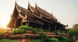 © Armir - Exploring traditional thai architecture thailand photography evening serene