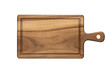 © darshika - A rectangular wooden cutting board with a handle and juice groove, perfect for kitchen prep or serving, isolated on a clean background. background removed