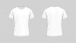 © Topa Studio - blank white men t-shirt template for mock up