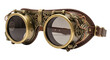 © PixelCrafted - Ornate steampunk goggles with leather straps isolated on transparent background