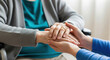 © ADPShapla - Hands of care and support held together in a gesture of comfort