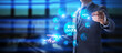 © WrightStudio - Big data analytics platform, business intelligence and modern technology concept on vitual screen.