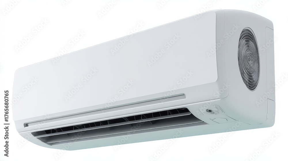 Wall Split Unit Ductless Air Conditioning. Indoor AC Unit Wall Mounted. Mini Split ...