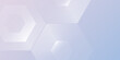 © Agung - Abstract hexagon lines on light mesh blue an pink background. Geometric stripe line art design for poster, brochure, cover, website, header, web banner simple abstract