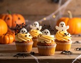 Cupcakes d’Halloween décorés – gourmandise, couleurs et créativité festive