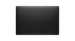 © Ester - Sleek dark laptop computer shown from the top with the lid closed, isolated on a clean white background, a minimalist template for technology mockups