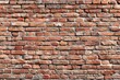 © Imran  - Red brick wall texture background seamless pattern old brickwork architecture design