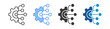 © Jackcuan - Digital Transformation Icon Set Multiple Style Collection