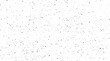 © Toko Toko - Speckle grain dot white paper noise texture with distress effect vector illustration pattern background. Dirty or dust film grain speck grit grunge overlay on white background grain noise particles.