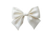 © Firlan - Cream satin bow, isolated on black