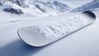 © Sipan - Snowboard on white background, isolated winter sports equipment symbolizing adventure, freedom, and outdoor snow activity, clean minimalistic composition.