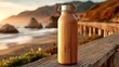 © DolonChapa - Beautiful bamboo bottle for green lifestyle choice high resolution picture