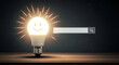 © BAPJAN IT - Creative Lightbulb Idea with Search Bar Innovation, Solution, and Online Discovery