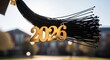 © talha - Close-Up Graduation Cap Tassel with Golden 2026 Year Academic Success and Celebration.