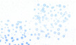 © Aliza - Delicate snowflakes in shades of blue a vector illustration on a white background perfect for winter designs and holiday themes