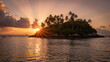 © bornmedia - Landscape photo of a tropical island during sunrise