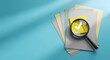 © Fikri Haikal - Magnifying glass highlighting document checkmark