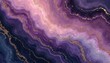 © Maryna - Abstract background with fluid purple, pink, blue, gold ink waves. Elegant marble texture shows luxurious stone pattern with golden lines. Modern alcohol ink art creates rich, artistic design for