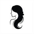 © ZOYA - 'Elegant Woman Silhouette Profile – Beauty Salon and Hair Care Logo Design Vector'