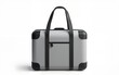 © si - big gray travel suitcase, png file of isolated cutout object with shadow on transparent background. High quality