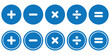 © Graphic Core Studio  - Calculator, math icon. Plus, minus, multiply, equal and divide icon design. Calculation and Mathematical sign symbol icon. Addition, subtraction, multiplication, division, equal sign, icon symbol.
