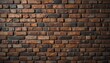 © Yurii - A rugged brick wall featuring a rich, textured pattern with warm brown hues, perfect for interior design, rustic backgrounds.